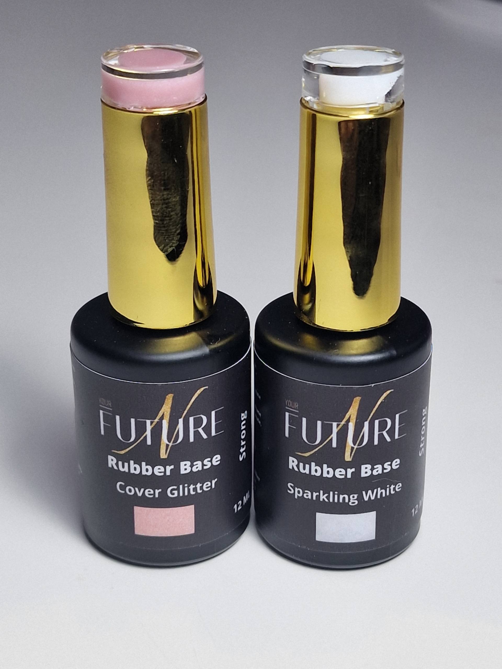 YF Rubberbase Sparkling White (Biab) Strong - Future Nails