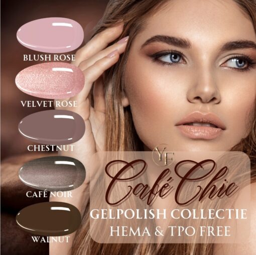 YF Gelpolish Cafe'Chic Collectie